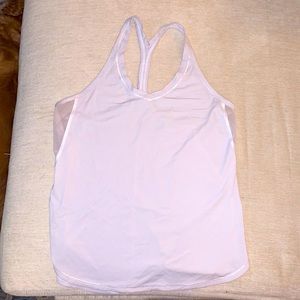 White Lululemon tank top
